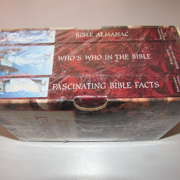 Bible Reference Library 3-Book Boxed Set –Publications International Ltd –Sealed - Picture 2 of 2